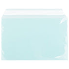 JAM Paper Cello Sleeves, A9, 5 7/16 x 8.63, Aqua Blue, 100 Pack (2784901)-Dimension: 5-3/7"h x 8-5/8"w x 1/5"d
