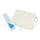 Moleskine Classic Ruled Soft Cover Notebook, Blue Reef, 5" x 8.25"-Ruled format