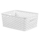 Curver My Style Small Basket - White-Capacity: 4L