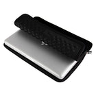 Vangoddy 15.6" Microsuede Laptop Sleeve - Black-External case dimensions 16" x 11.25"