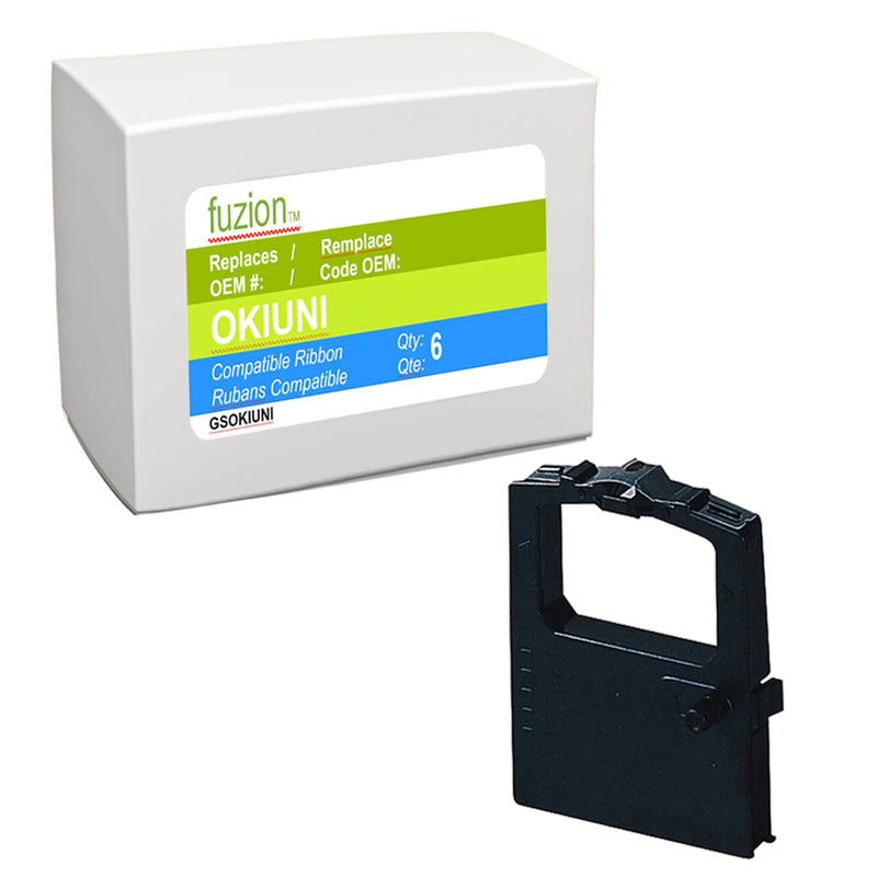 Fuzion Okidata ML420 Compatible Ribbon - Black | staples.ca