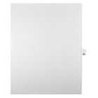 Mark Maker Legal Tabs - Letter Size - White - 1/25th cut - 25 tabs per package - 5 packages Pack - Number 64-White Single Tabs