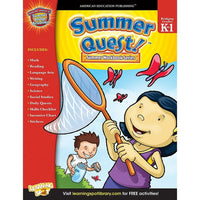 eBook: American Education Publishing 704355-EB Summer Quest, Grade K - 1-You will receive two emails: one confirming your entire order, and one with a "Download Software" buttonYou can download immediately or return to your email to download later