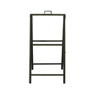 Futech Angled Metal A-Frame, 18"W x 32"H Insert Size, Black (AFRAME012)-Double Sided Display