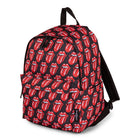 The Rolling Stones Core Collection Backpack with Signature Logo - Black Lips-Adjustable padded shoulder straps for maximum comfort
