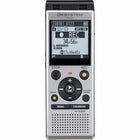 OM System WS-882 Stereo Digital Voice Recorder with Built-in USB - Silver-Intelligent auto mode recording, voice changer playback