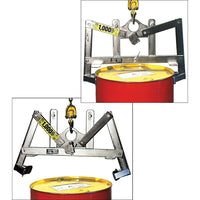 Morse Automatic Vertical Drum Lifters, Frame Material: Stainless Steel, Drum Capacity: 55 Us Gal. (45 Imperial Gal.) (90-SS)-Drum Capacity: 55 US gal. (45 Imperial Gal.)