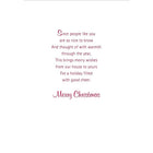 House To House, Christmas Tree & Gifts, 18 Pack-Card shop quality greeting cards