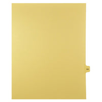 Mark Maker Legal Tabs - Letter Size - Buff - 1/15th cut - 25 tabs per package - 5 packages Pack - Number 131-Buff SingleTabs