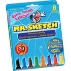 Mr. Sketch Scented Watercolour Marker - Chisel Tip - Assorted Colours-4 packs of 8 markers