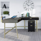 Whalen Timbercrest Collection File Cabinet-Full Extension Drawer Glides