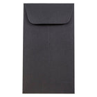 JAM Paper #5.5 Coin Envelopes, 3 1/8 x 5 1/2, Black, 100 Pack-Coin Envelopes