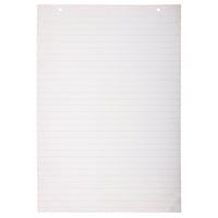 North American Paper Inc. Easel Pad - 22" x 34" - 1" Ruling RBBR - 96 Sheets-96 sheets