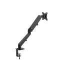 IntekView Single Monitor Stand with Gas Spring-Keyhole Pattern VESA Slot for quick attachment and detachment