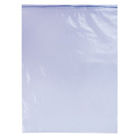 SPC Reclosable Poly Bag with Hang Hole - 2 Mil - 10" x 12" - White Block - 1000 Pack-Reclosable bag