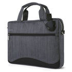Vangoddy Wave 17.3" Laptop Messenger Bag - Black-Carry and protect your devices in style and comfort with this Nylon Messenger Bag