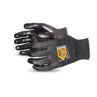 Superior Gloves TenActiv 18-Gauge Gloves with Foam Nitrile Palms - Size 9-Features lint-free, continuous filament yarn that is stronger than steel on an equal-weight basis