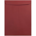 JAM Paper Open End Catalog Envelopes - 9" x 12" - Dark Red - 25 Pack -Colour: Dark Red