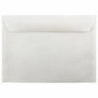 JAM Paper 7.5" x 10.5" Booklet Catalog Translucent Vellum Envelopes - Clear - 25 Pack-Size: 7 1/2 x 10 1/2 inches