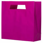 Jam Paper Heavy Duty Die Cut Glossy Gift Bags - Large - 15" x 5 1/2" x 15" - Hot Pink Fuchsia - 3 Pack-Quantity: Sold Individually