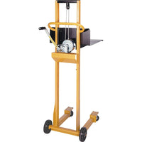 Winch-operated Easy-lift-Capacity - 500 lbs. at 10" load centre