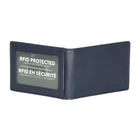 Roots Men's Leather Slimfold RFID Wallet with Removable Passcase - Navy-8