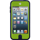 OtterBox Defender Case for iPod Touch 5th Gen - Punk-Silicone plugs cover the main openings, including the lightning port, headphone jack and volume controls
