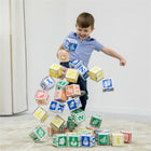 Bankers Box At Play ABC/123 Learning Blocks - 50 Pack-QUALITY DESIGN: Safe and Long-lasting Construction: 32-ECT corrugated board with kid-friendly rounded edges provides strength and safety for hours of play. Lead-free design is F963 Standard Consumer Safety Specification certified.