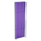 Azar Displays 44" x 14" Pegboard Powerwing Display, Purple (700350-PUR)-Purple