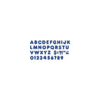 Trend Enterprises Casual Uppercase Ready Letter 4", Royal Blue, 426 Pack-Colour: Royal blue