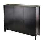 Winsome Terrace Storage Shelf 3-Tier 37" Wide, Espresso-Assembly required