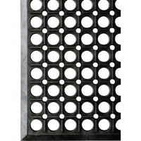Wearwell Workrite No. 474, 3' x 10'-Compounded in a flexible and resilient natural rubber for use around water and non-caustic agents