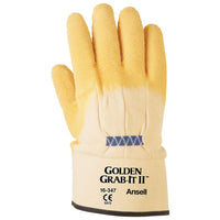 Ansell SEG848 Nylon Ply Golden Grab-It II Gloves, X-Large (10), 13 Gauge, 12 Pack-13 Gauge gloves