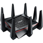 ASUS RT-AC5300 AC5300 Tri Band Gigabit WiFi Gaming Router with MU-MIMO and Parental Control-802.11ac 4x4 Wi-Fi router with a combined tri-band data rate of 5334 Mbps for low-latency online gaming, smooth 4K streaming and fast file-sharing