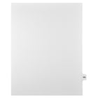 Mark Maker Legal Tabs - Letter Size - White - 1/15th cut - 25 tabs per package - 5 packages Pack - Number 163-White Single Tabs