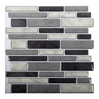 CTG Brands Multi Square Tile, 10" x 10", Grey, 6 Pack-Perfect size: each backsplash tile measures 10"L x 10"H in dimensions (approx. covers 4.17 sq. ft. per carton)