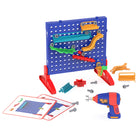 Educational Insights Design & Drill Make-a-Marble Maze - Assorted-Build fine motor skills! Select and place a bolt or maze piece, aim the toy drill, and squeeze the trigger to hold it in place - and develop the fine motor skills needed to tie shoes and hold a pencil
