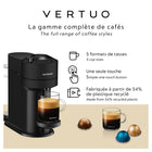 Nespresso Vertuo Next Coffee and Espresso Machine by De'Longhi - Matte Black-A perfect in cup result every time: Freshly brewed coffee, with naturally formed crema and full bodied coffee.