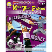 eBook: Mark Twain 404059-EB Jumpstarters for Math Word Problems - Grade 4 - 8-You will receive two emails: one confirming your entire order, and one with a "Download Software" buttonYou can download immediately or return to your email to download later