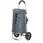 Playmarket Go Two Compact Utility Cart - Grey - Folds - Removable / Replaceable Bag-Handlebar with anti slip foam