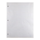 Hilroy Ruled Refill Paper - 3 Hole Punched - 10-7/8" x 8-3/8" - 200 Sheets-3-hole punched