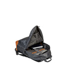 CHAMPS The Every Day Smart Waterproof Nylon Backpack with Charging Port - Black-Padded 15.6" laptop and tablet sleeve with compression strap closure