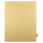 Mark Maker Legal Tabs - Letter Size - Buff - 1/25th cut - 25 tabs per package - 5 packages Pack - Number 122-Buff Single Tabs