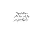 Millbrook Studios 5-3/8" x 7-3/4" On Your Wedding Greeting Cards and Envelopes, 18 Pack (06611)-Card shop quality greeting cards