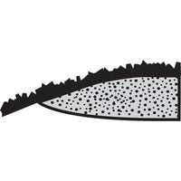 Wearwell Diamond-Plate with Gritworks! No. 416, Ultrasoft 15/16", 2' x 3', Black-Ideal for primarily dry areas with slight overspray or where grease and oil get tracked onto the mat