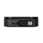 Targus USB-C Universal Dual HD Docking Station with 85W PD Pass-Thru - Black-Dimensions: 4.13"W x 1.13"H x 4.13"D