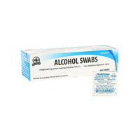 Wasip Alcohol Wipes - 1" W x 2 1/2" L - 200 Pack-Wipes are saturated in 70% isopropyl alcohol