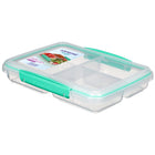 Sistema Multi Split To Go 820ML, Assorted Colours-Sistema easy-locking clips with Flexible seal