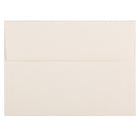 JAM Paper A7 Invitation Envelopes, 5.25 x 7.25, Strathmore Natural White Linen, 250 Pack (82011H)-Natural white linen Strathmore recycled envelope