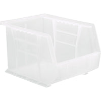 Clear-view Stack & Hang Bins, Bins, 8.25, Polypropylene, 4 Pack-Material - FDA approved polypropylene